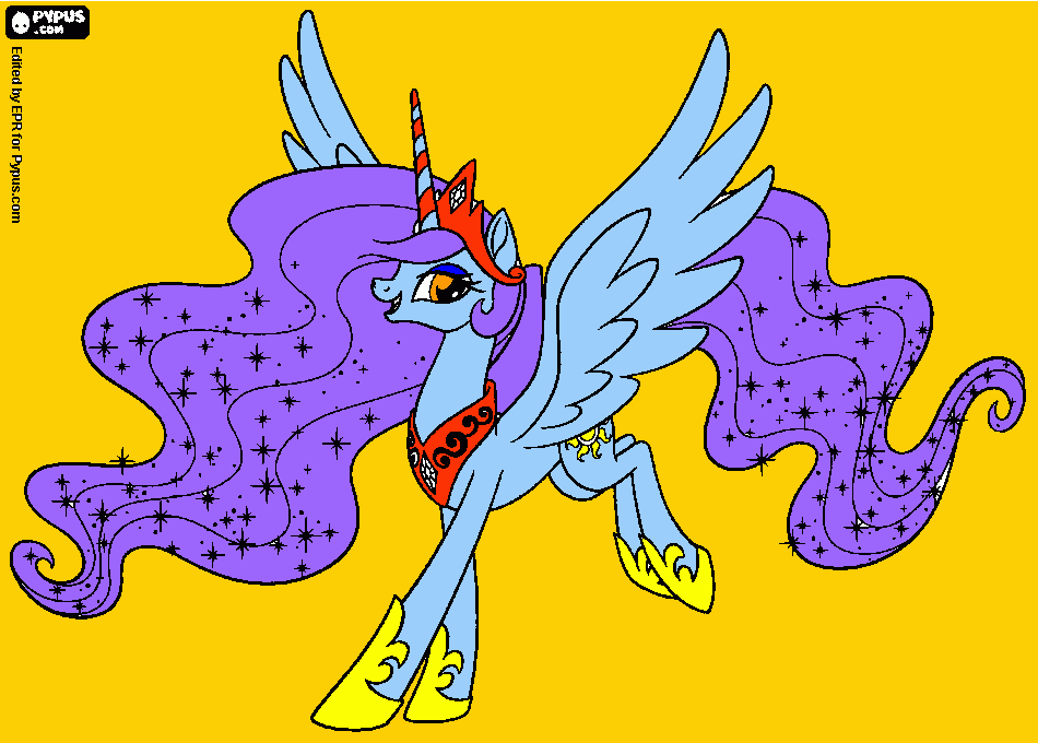 dessin Celestia