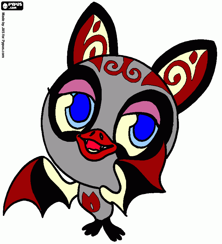 dessin chauve souris5