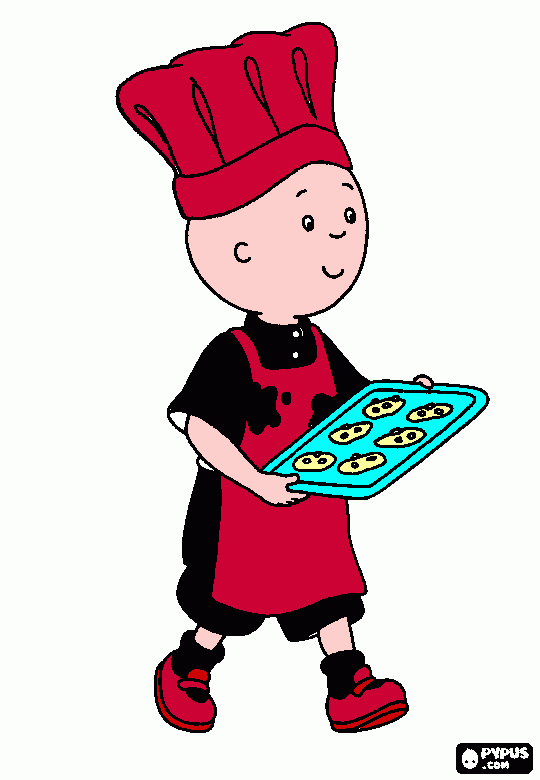 dessin chef de cuisine