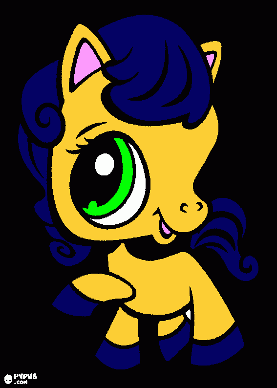 dessin cheval galopin 