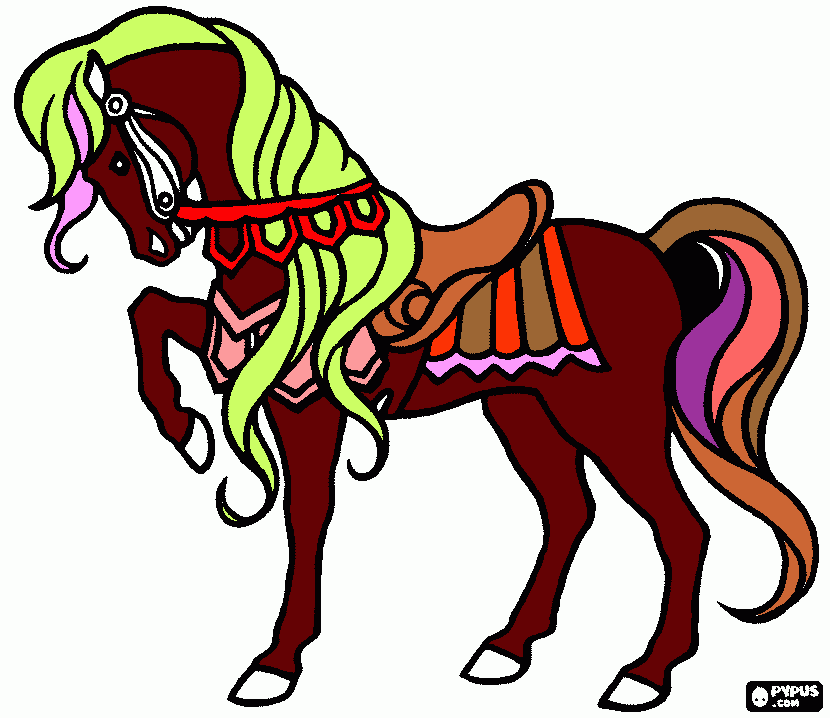 dessin cheval