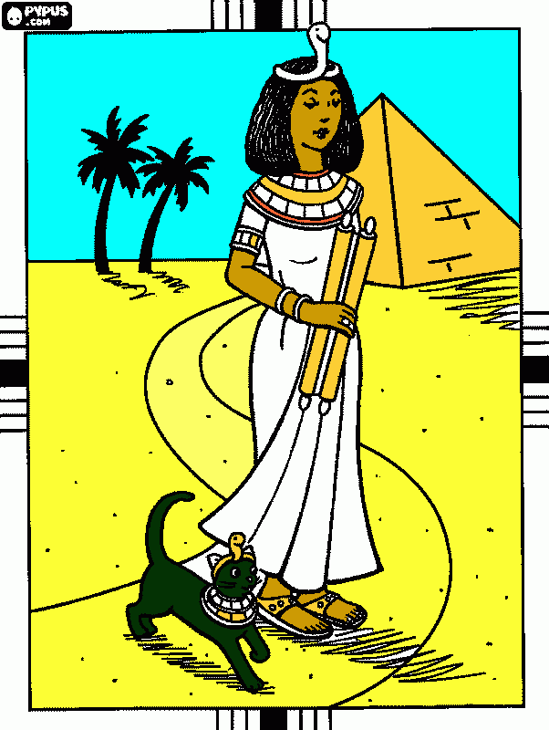dessin cléopatre