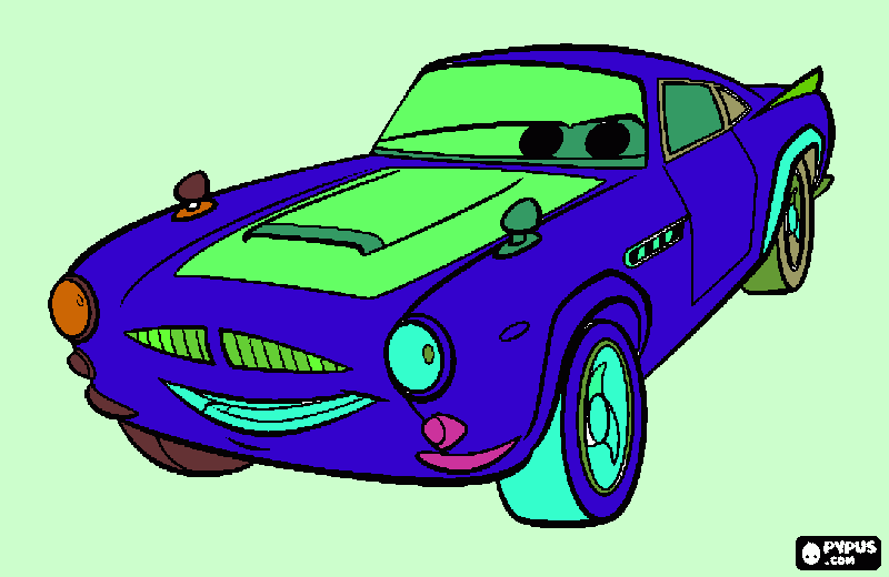 dessin Coloriage car's