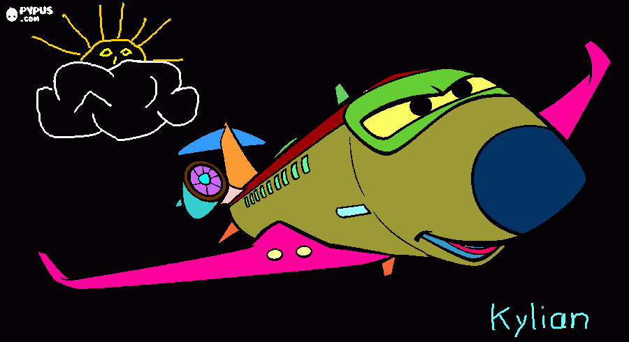 dessin Coloriage de Kylian