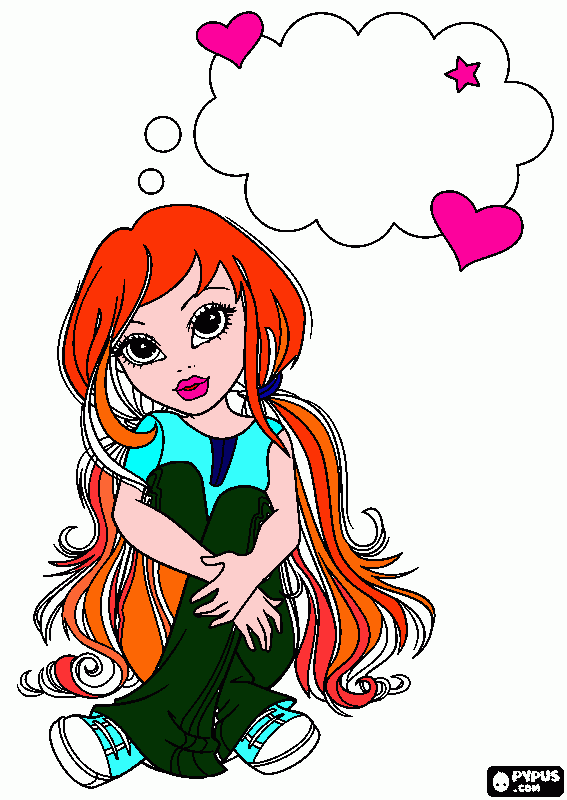 dessin Coloriage de Marianne
