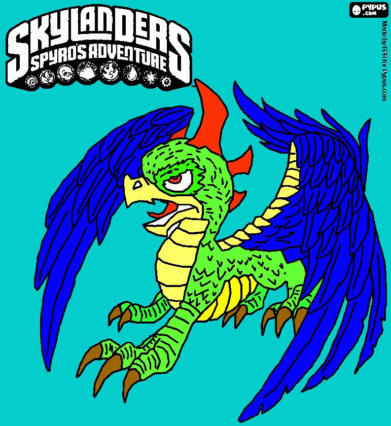 dessin Coloriage Skylanders