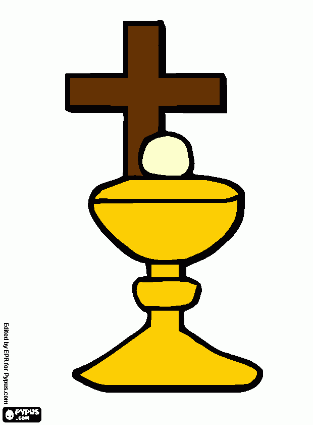 dessin communion