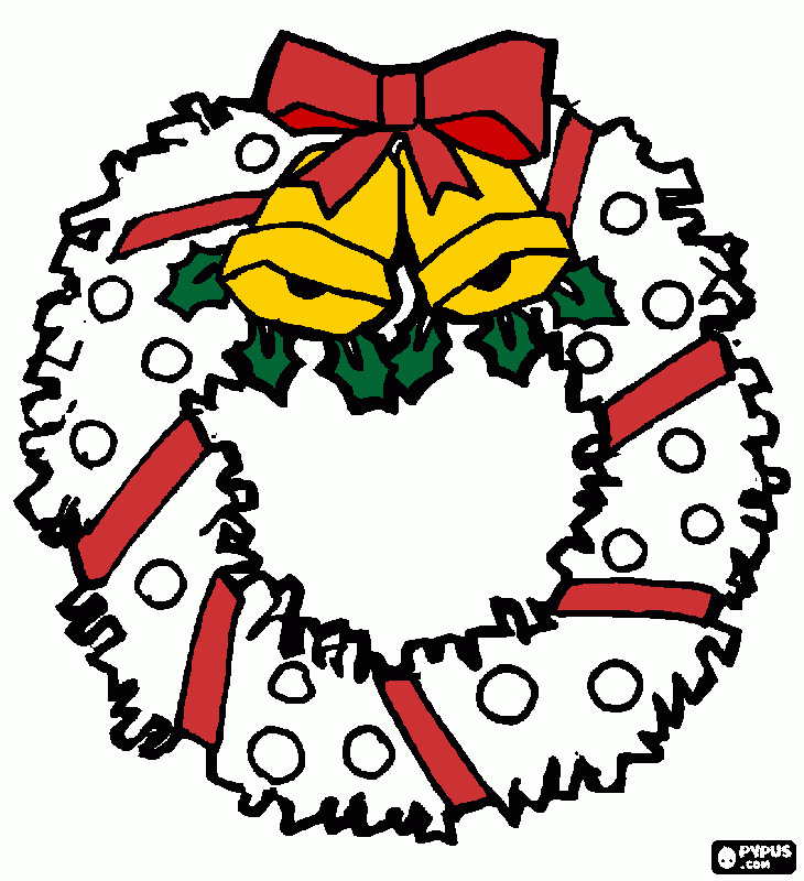 dessin couronne noel