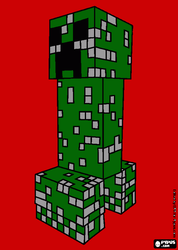 dessin creeper