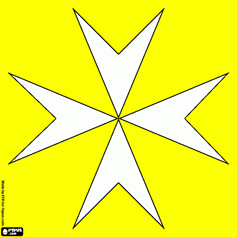 dessin croix templier