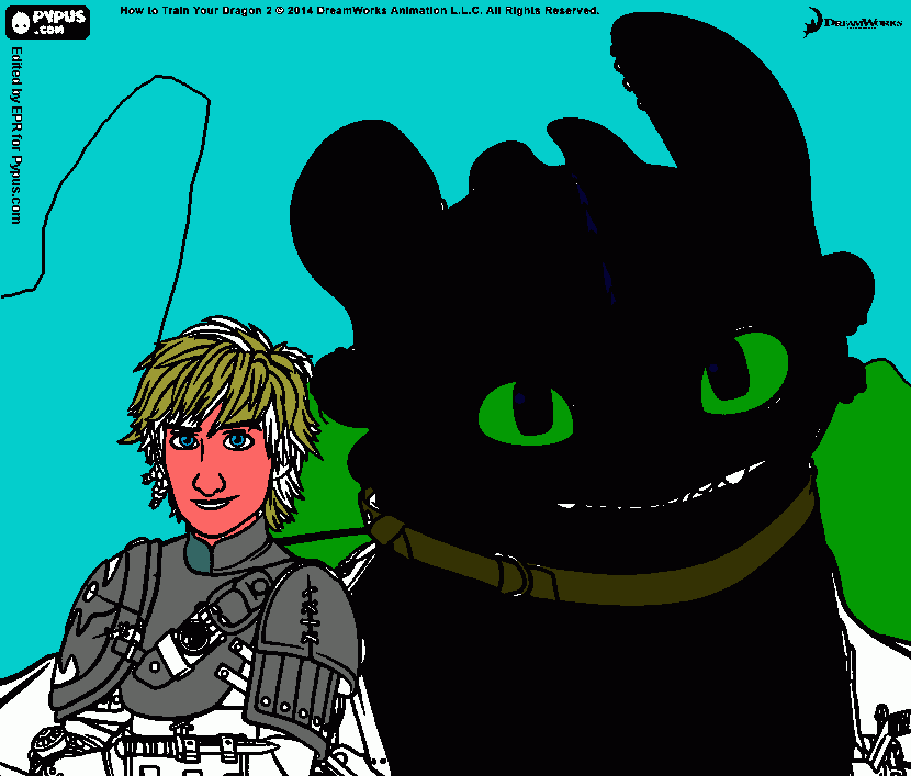 dessin croquemou et harold