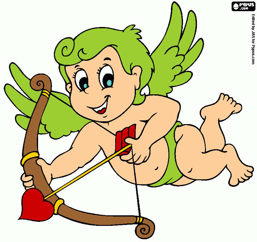 dessin cupidon