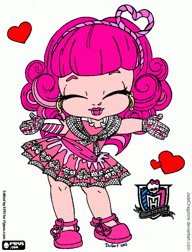 dessin cupidonna le bebe
