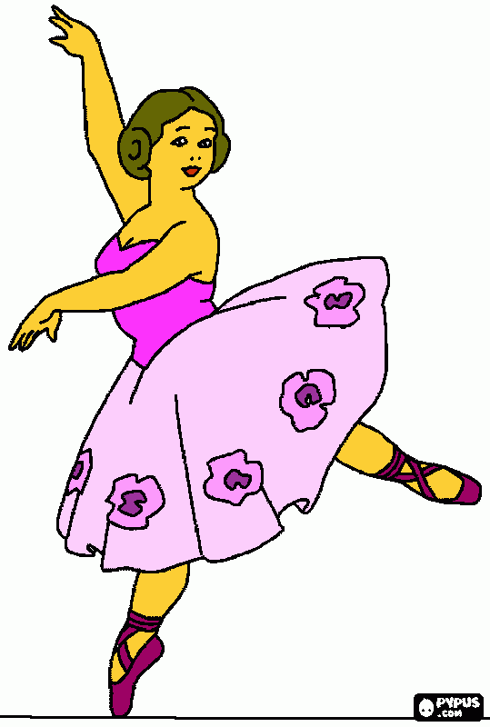 dessin danseuse étoile