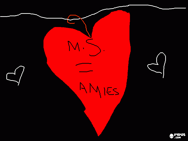 dessin dessin d'amitié