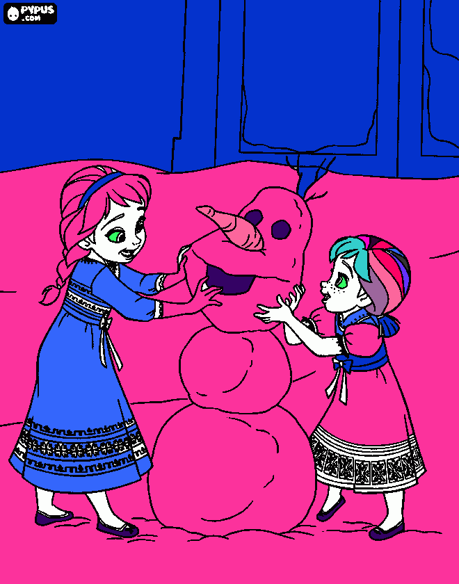 dessin dessin de la reine des neiges
