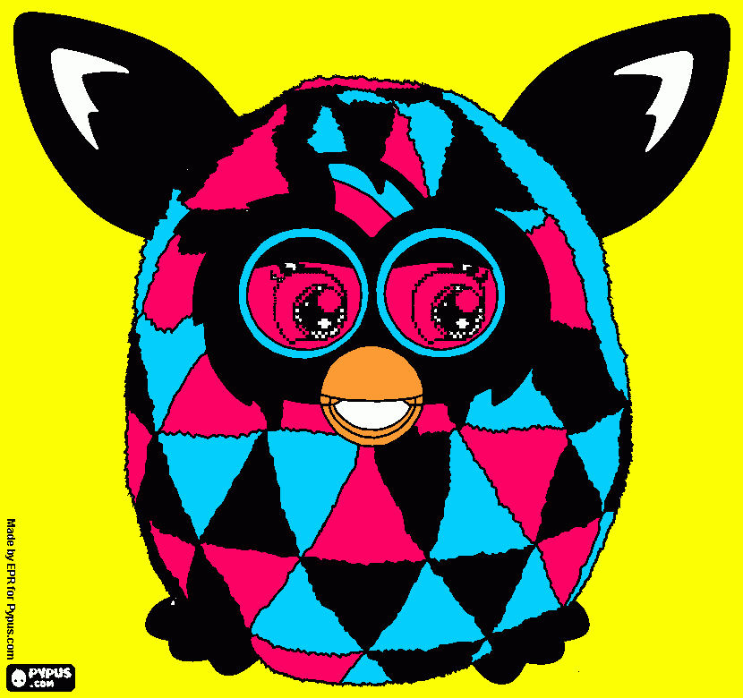 dessin dessin furby boom