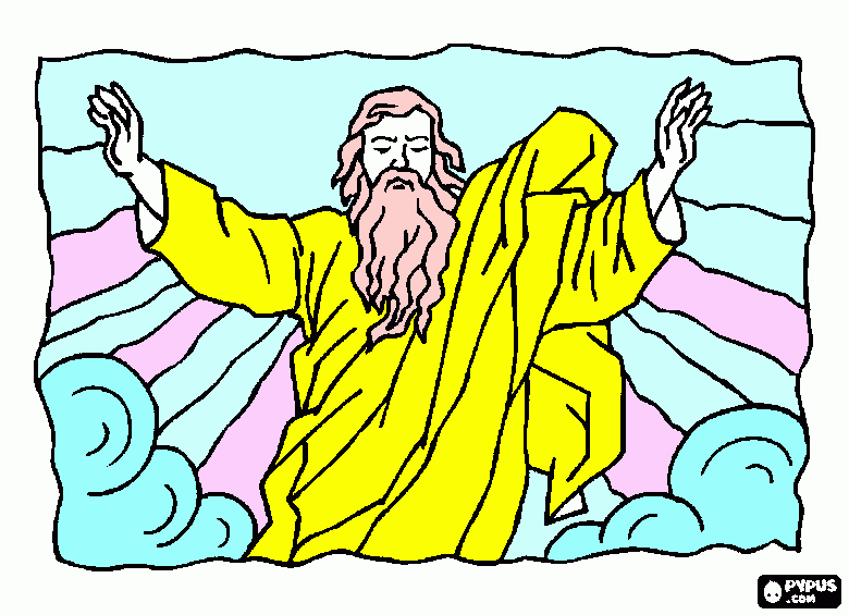 dessin Dieu notre Père