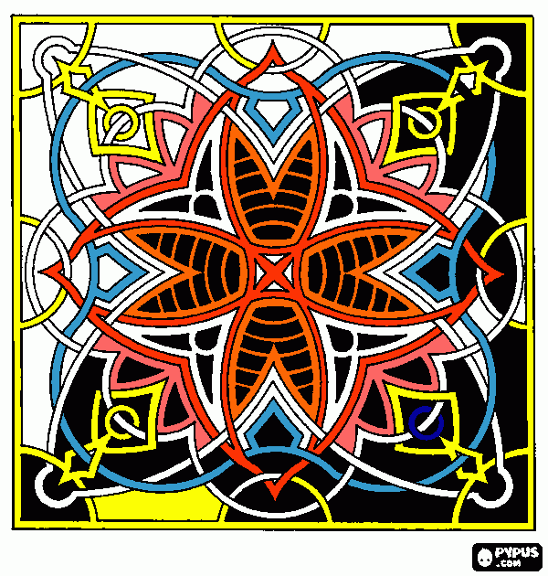 dessin DMandala de clara