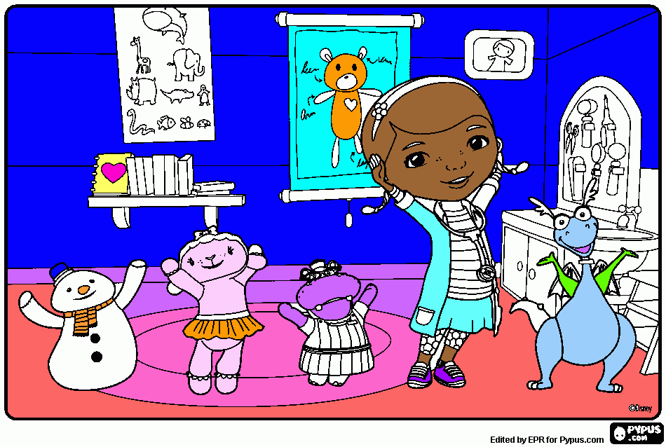 dessin doclapeluche