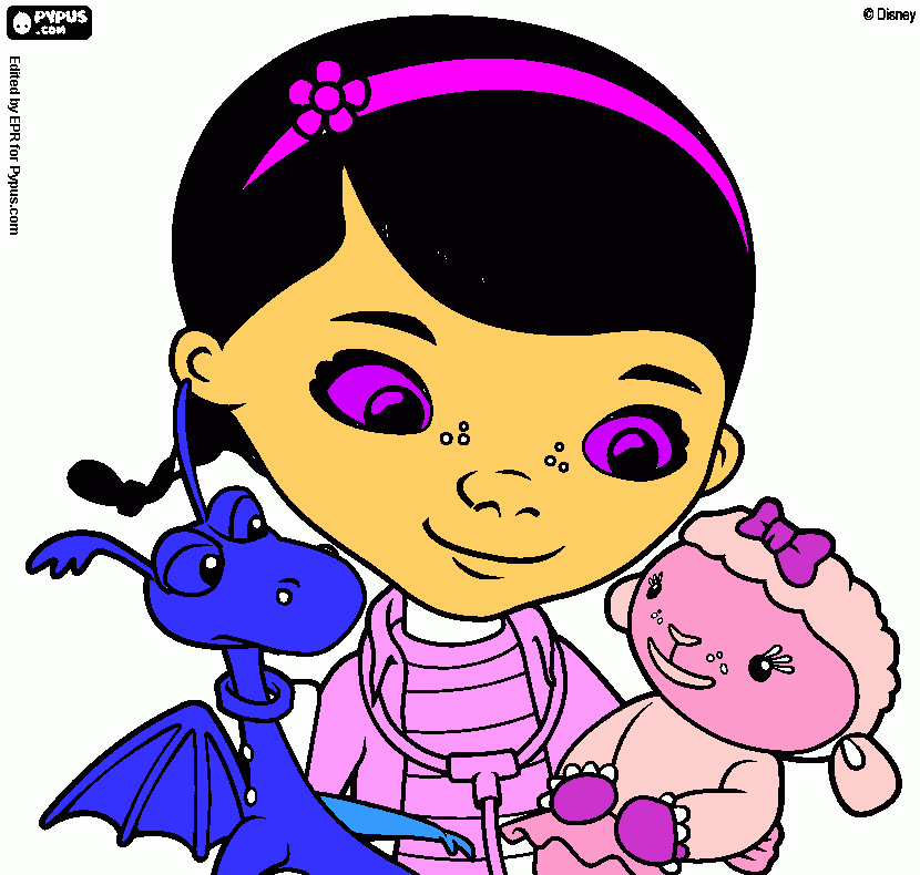 dessin docteur peluche