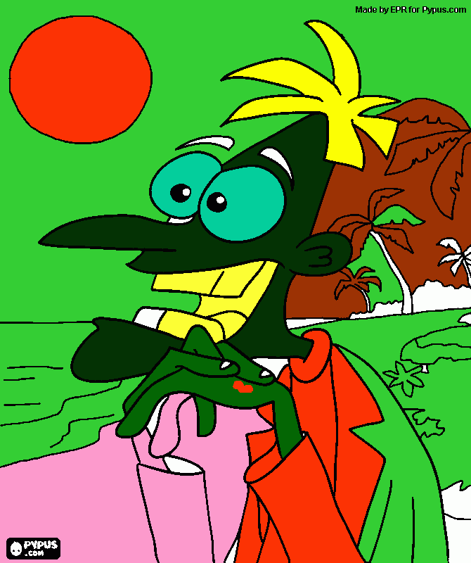 dessin doof a de kouler bizar