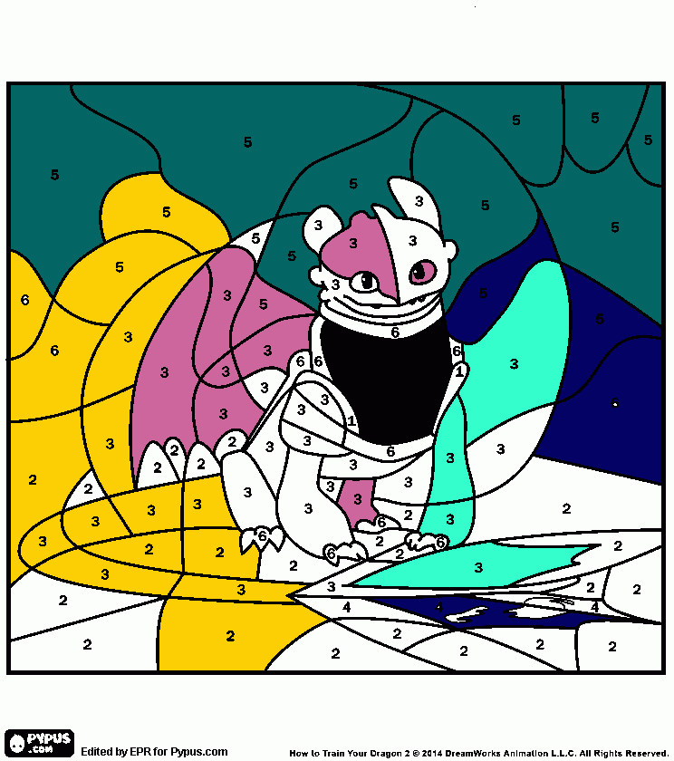dessin Dragon 2 krokmou