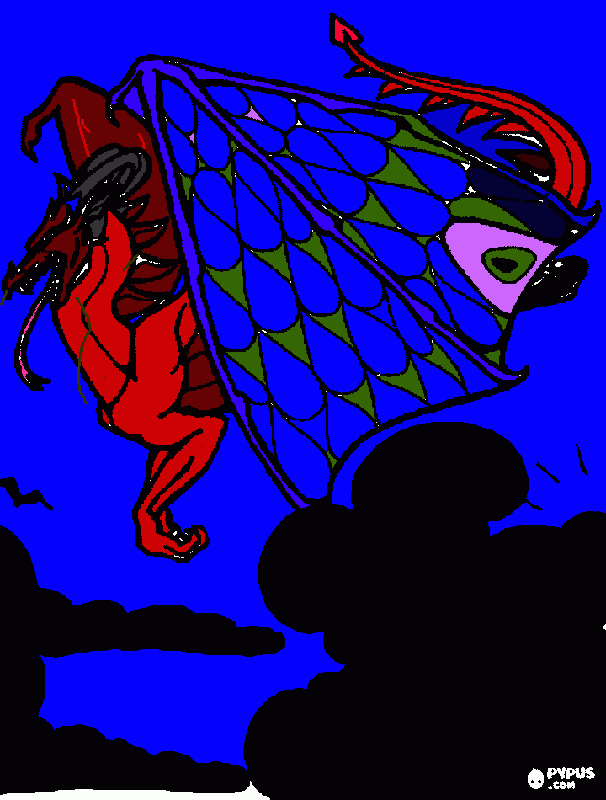 dessin dragon 2