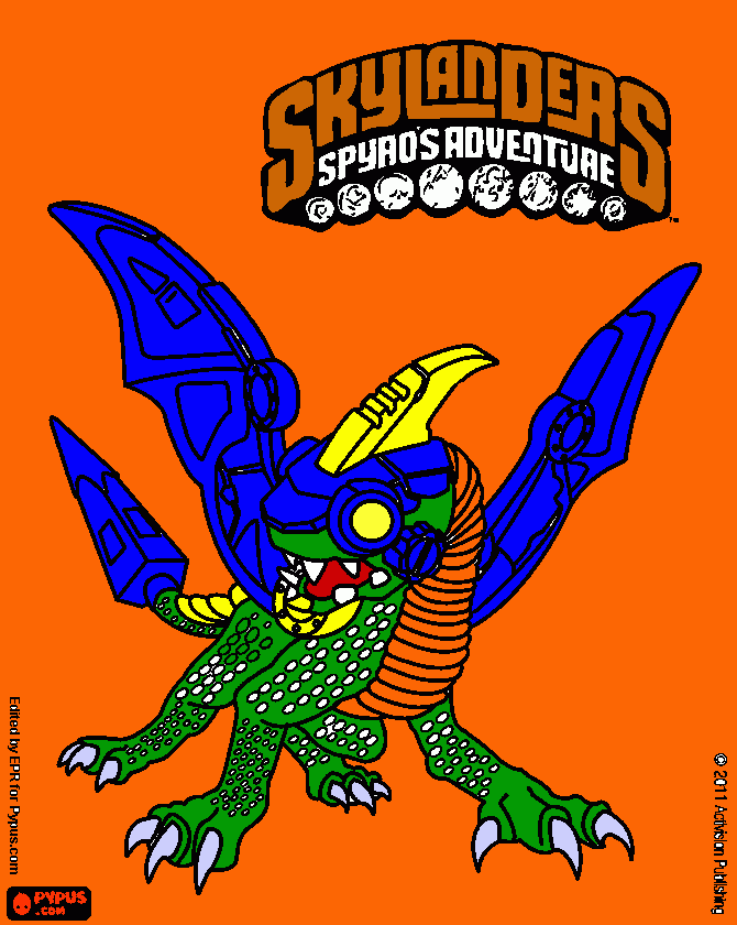 dessin Dragon robot