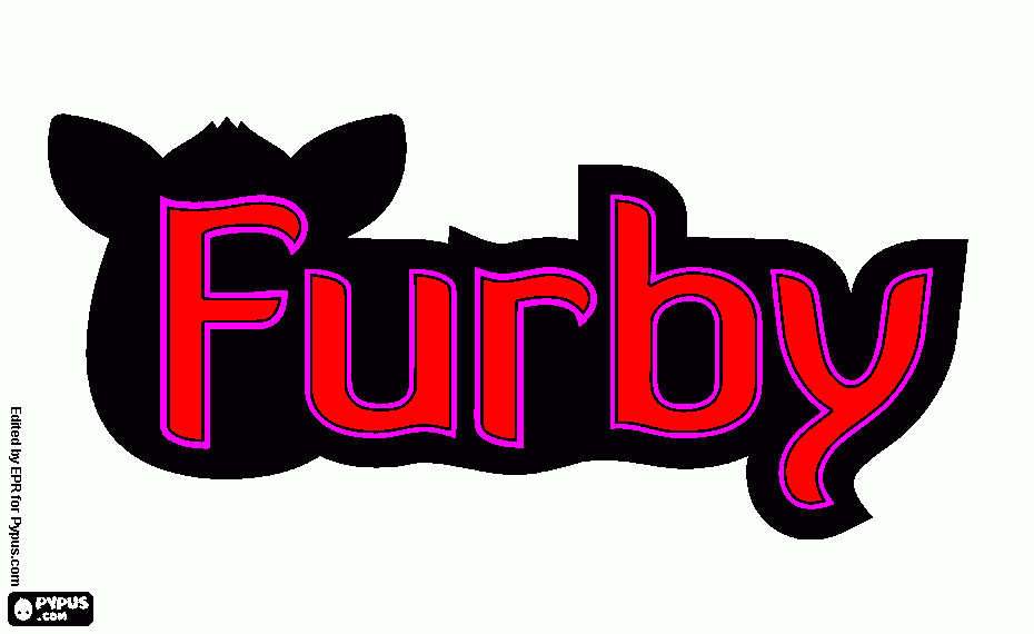 dessin ecriture furby