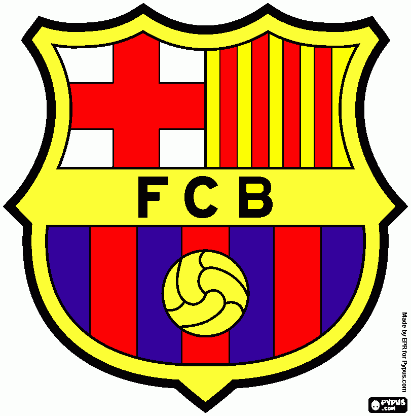 dessin embleme barcelonne
