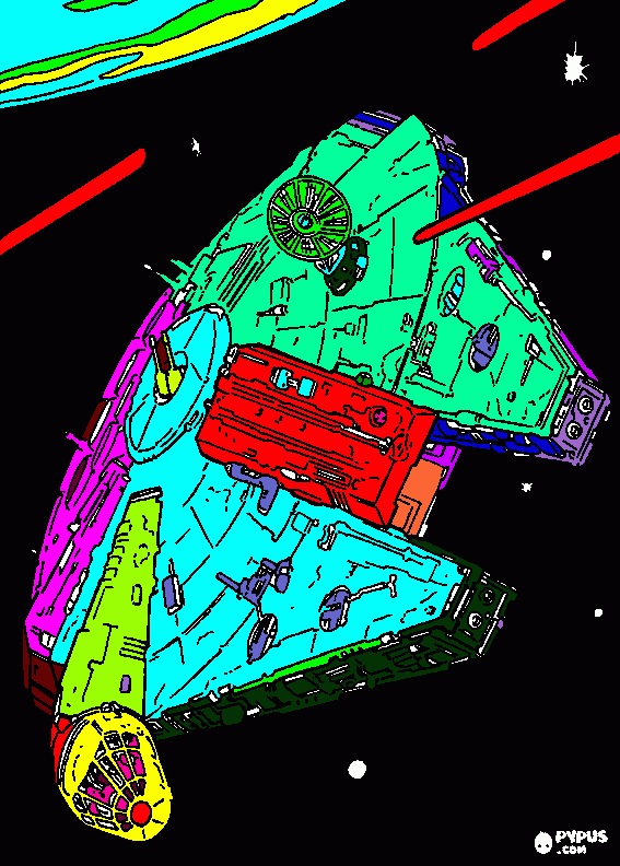 dessin falcon
