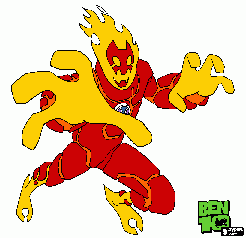 dessin flamme-Feu