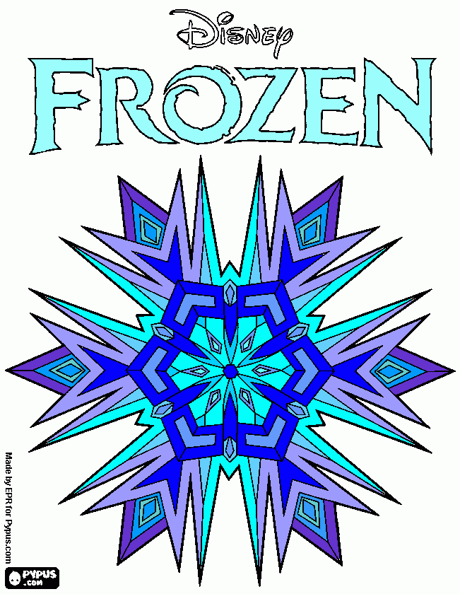 dessin flocon de neige