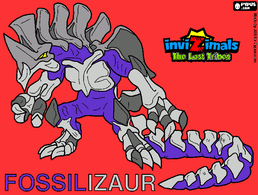 dessin fossilizaur
