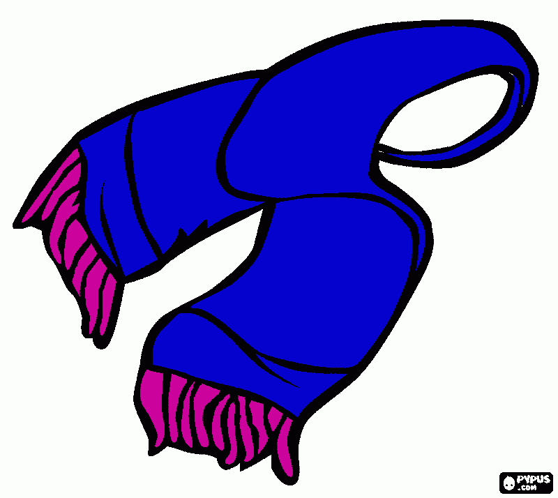 dessin foulard