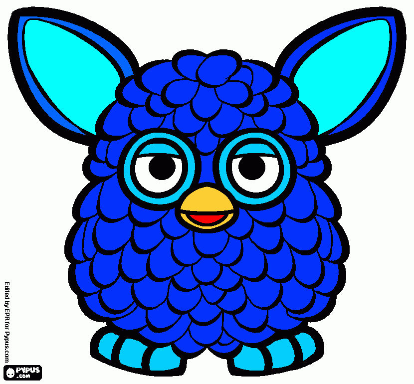 dessin furby boom