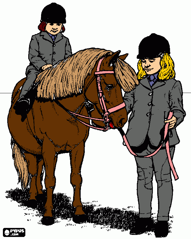 dessin grand galop 