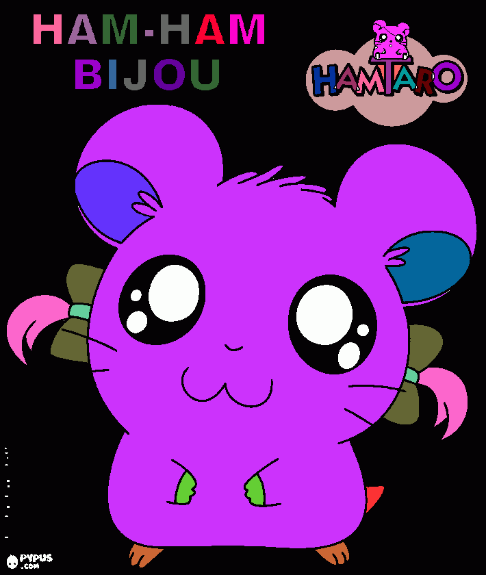 dessin ham ham bijou