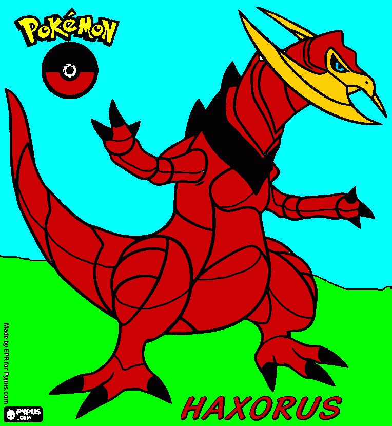 dessin     haxorus
