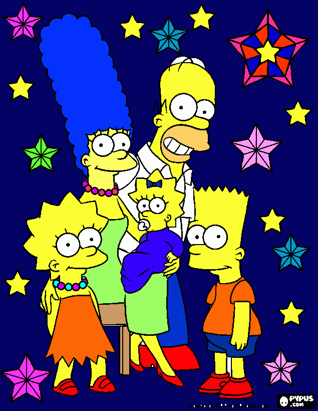 dessin hello les simpsons