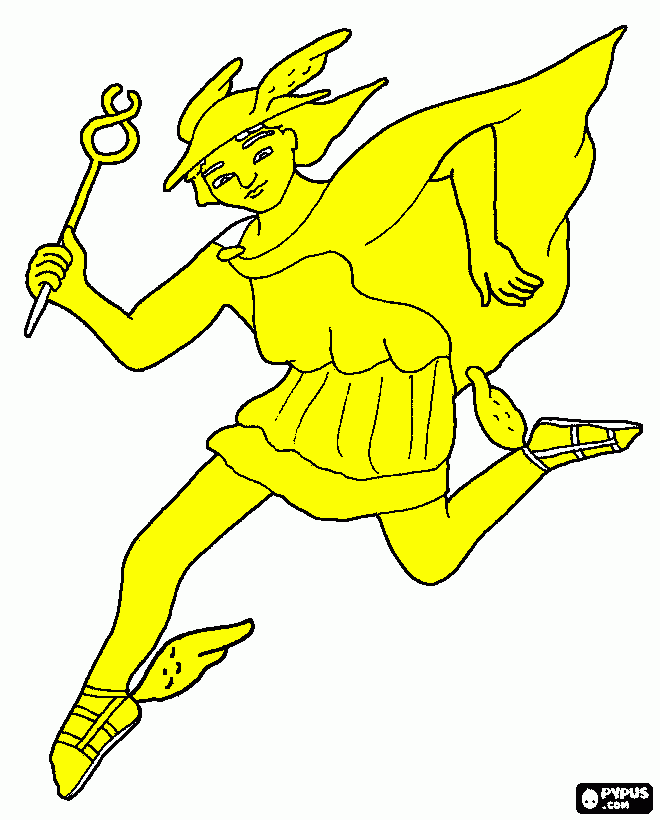 dessin hermes soleil