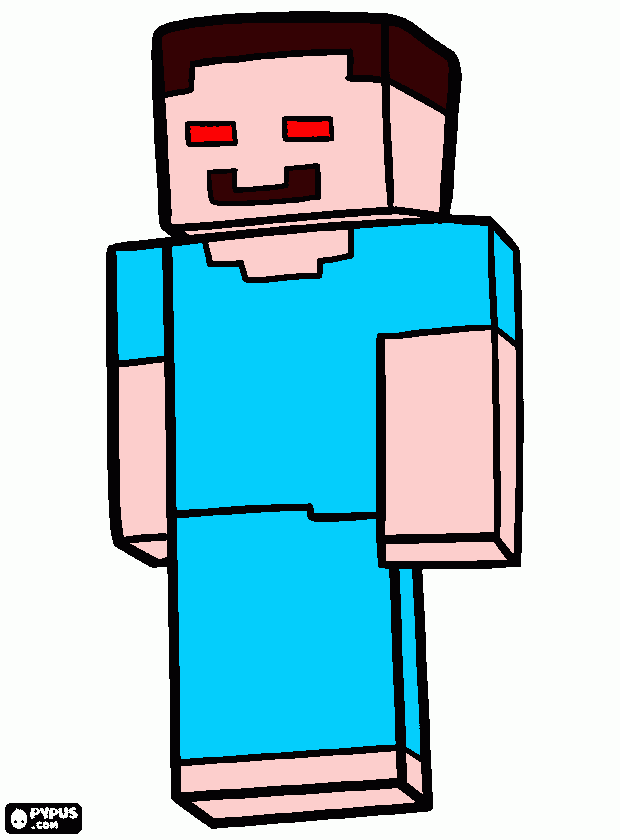 dessin herobrine