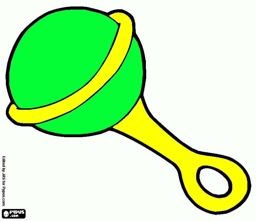 dessin hochet