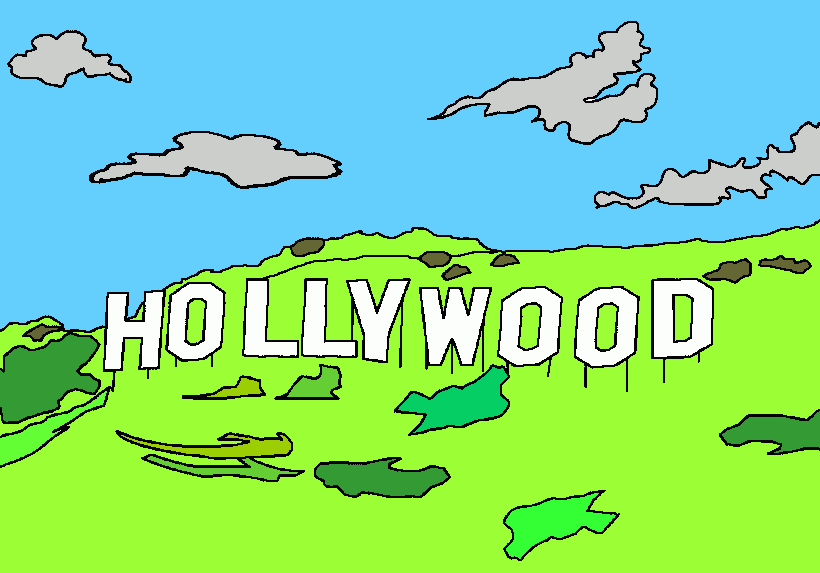 dessin Hollywood