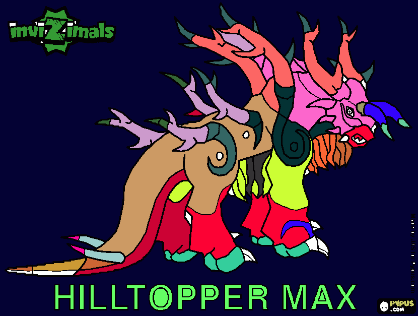 dessin INVIZIMAL MULTICOLOR