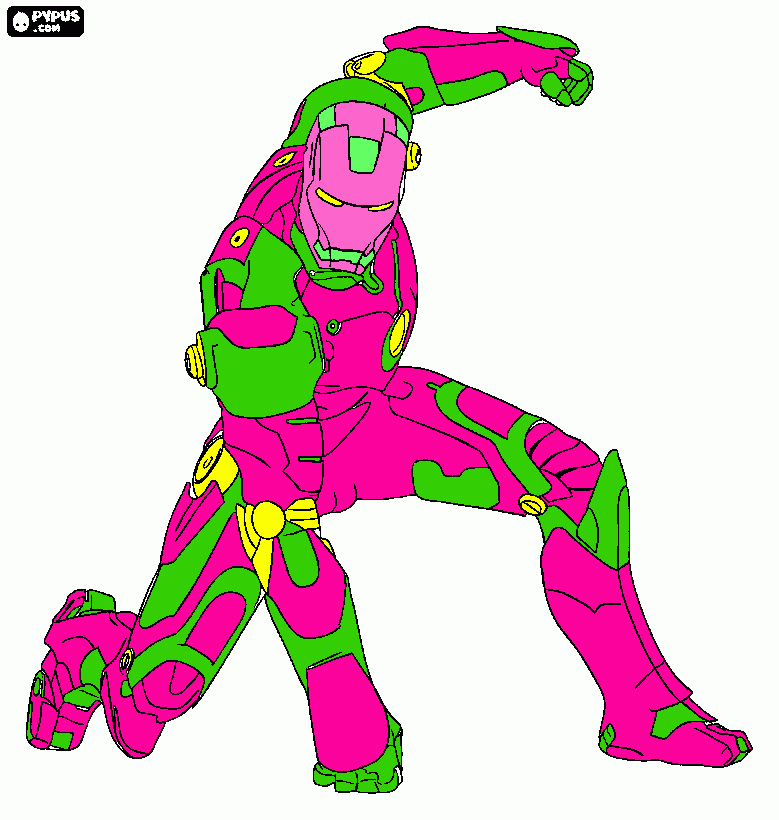 dessin ironman