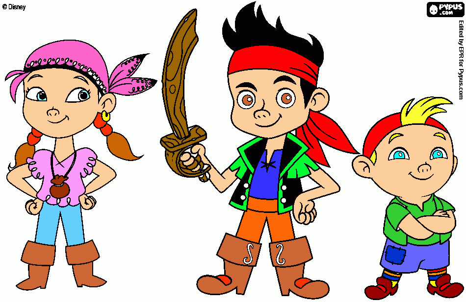 dessin Jack et les Pirates