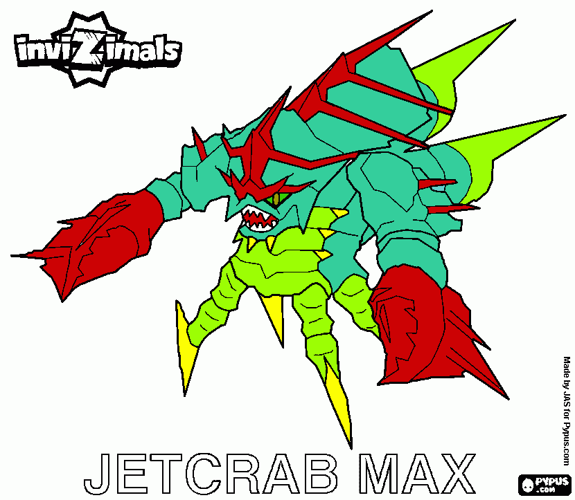 dessin jetcrab max