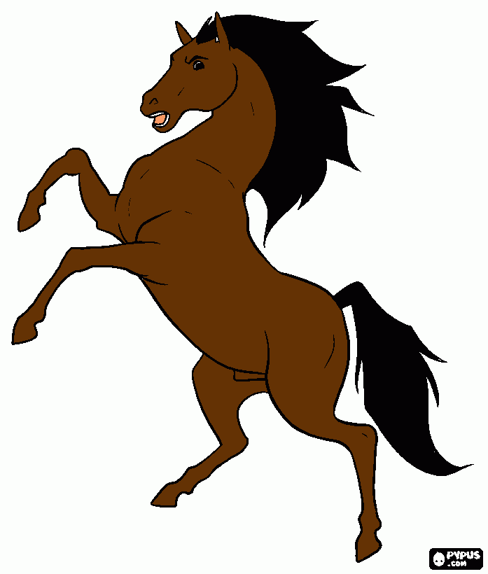 dessin joli cheval